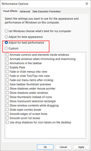 zet virtueel effect uit - 2
