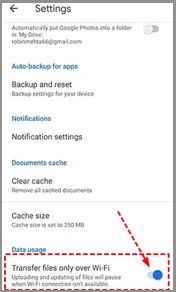 bestanden overzetten via wifi