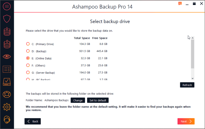 Ashampoo Backup Pro