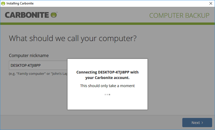 Carboniet installeren