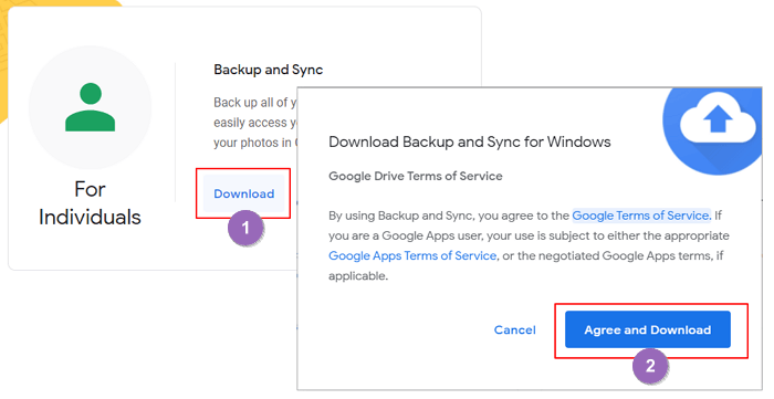 Download de applicatie Google Drive Back-up en synchronisatie