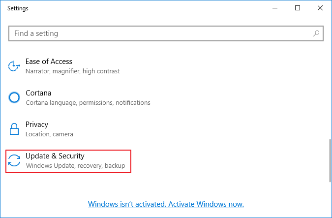 Windows-instellingen openen