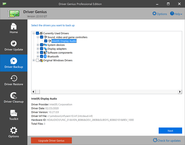 geniaal stuurprogramma - top 3 back-upsoftware voor stuurprogramma's
