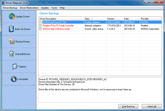driver goochelaar - top 5 driver back-up software