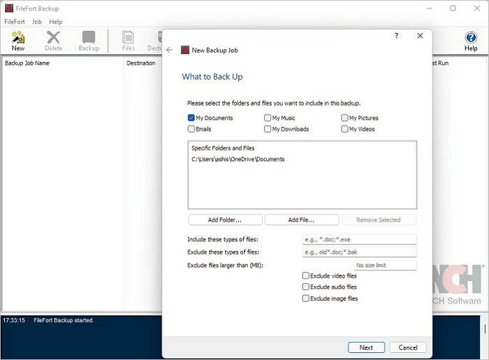 Filefort back-upsoftware