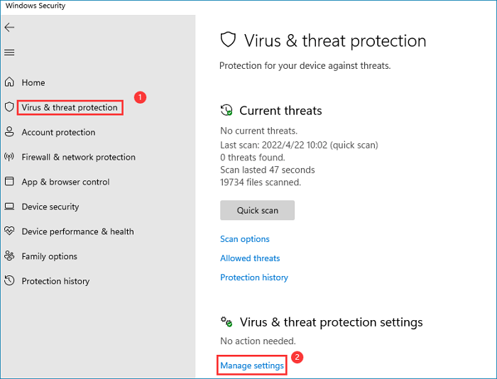 langs Alice Prijs Windows Defender voor eens en altijd uitschakelen op Windows 11 - EaseUS