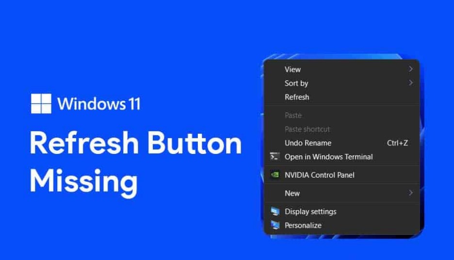 Volledige toegang tot Windows 11 Refresh Option, Shortcut en Refresh