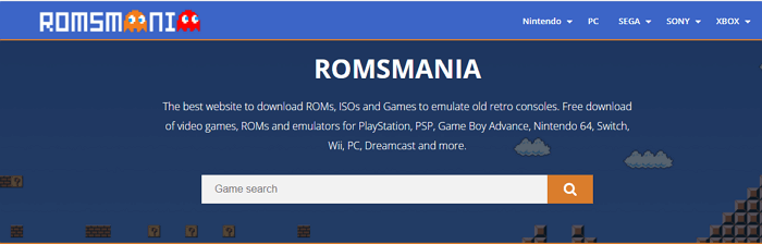 Romsmania-banner
