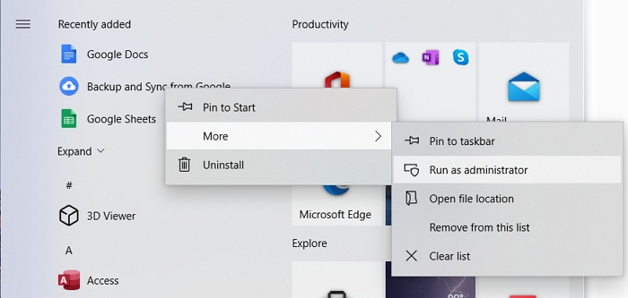 Google Drive uitvoeren met beheer dersmachtiging