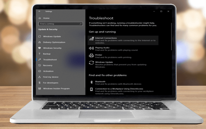 voer de probleemoplosser van Windows 11 uit