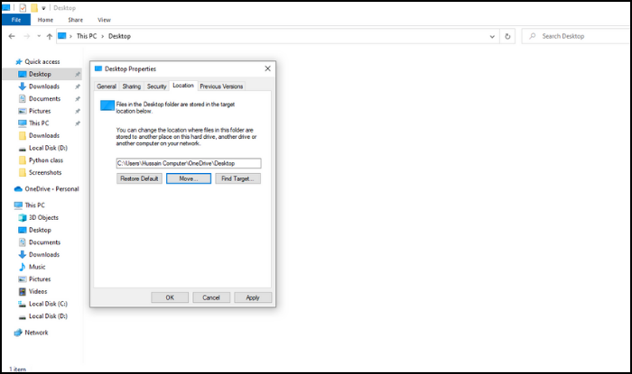 één schijf instellen stap5