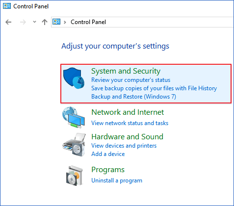 vind je back-up - step2