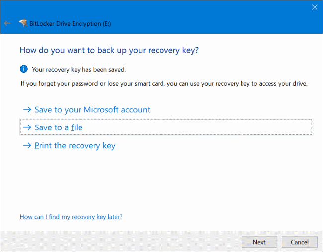 Waar coderingssleutel opslaan