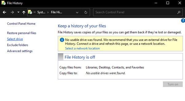 druk op selecteer rijden