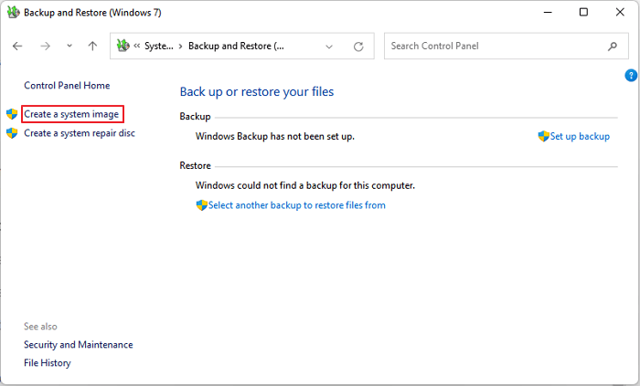 Een systeemkopie maken