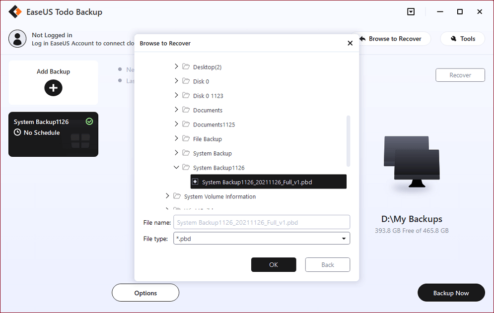 Systeem herstel stap2