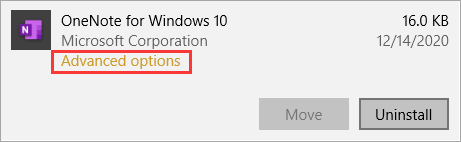 geavanceerde optie reparatie-app