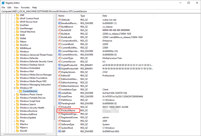 Controleer Windows OS
