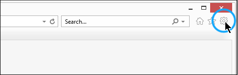 open instelling in internetverkenner