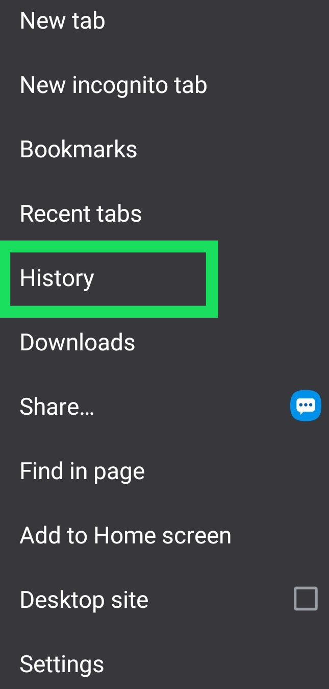 browsegeschiedenis in chrome
