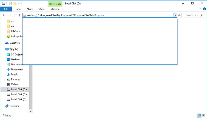 bestandsverkenner programma overdracht