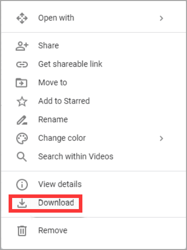 google drive - downloaden