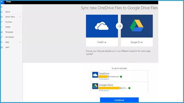 zie de groene vinkjes voor je e-mails
