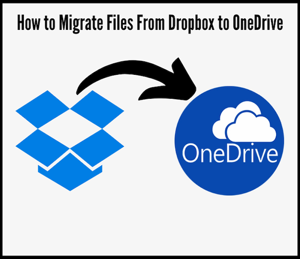 hoe dropbox naar onedrive te migreren
