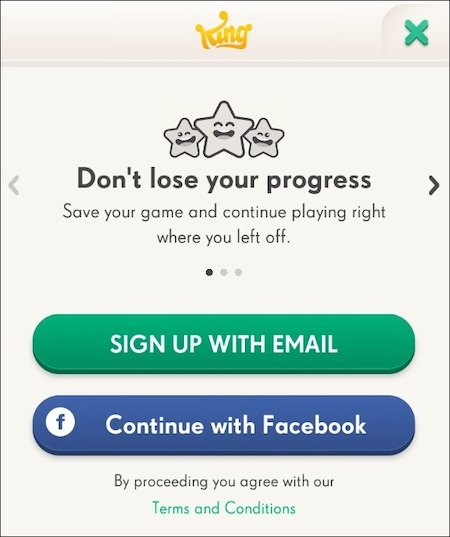 meld u aan en voer de vereiste gegevens in om het account aan te maken
