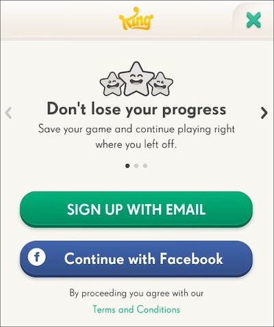 meld je aan met het koningsaccount