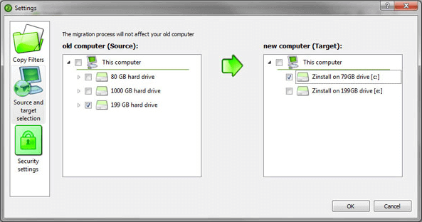 Windows Server migratie tool - WinServ