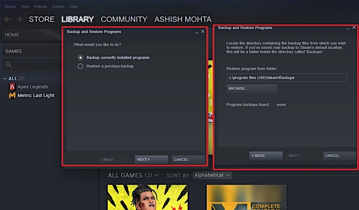 Steam-games herstellen