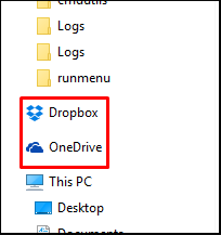synchroniseer dropbox met onedrive via desktop-apps