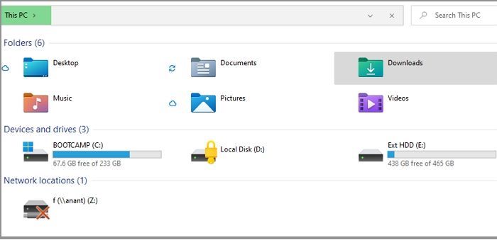 Sluit externe USB aan op pc