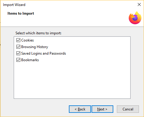 bladwijzers overzetten van Chrome naar Firefox - 3