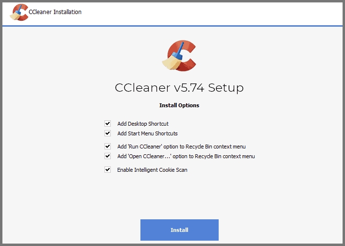 Installeer CCleaner in een ander systeem.