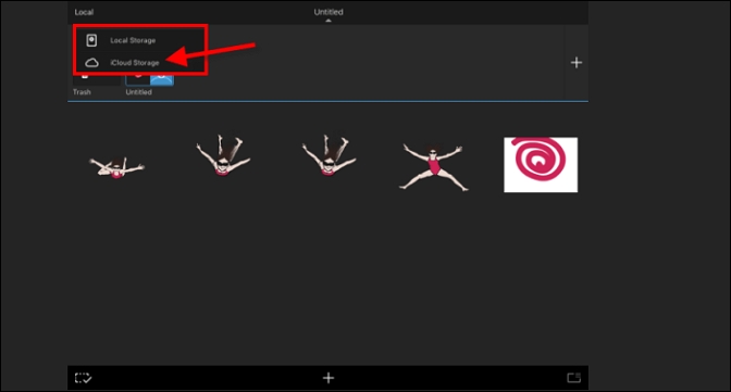 schetsboek overzetten van ios naar ios