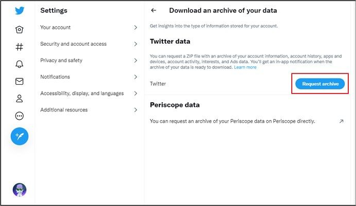 tik op aanvraagarchief
