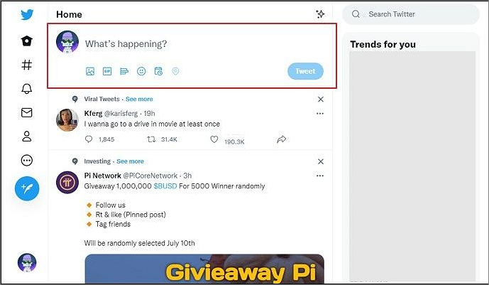 toegang tot wat er gebeurt-functie