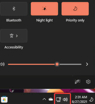 schakel bluetooth in vanuit het Onderhoudscentrum