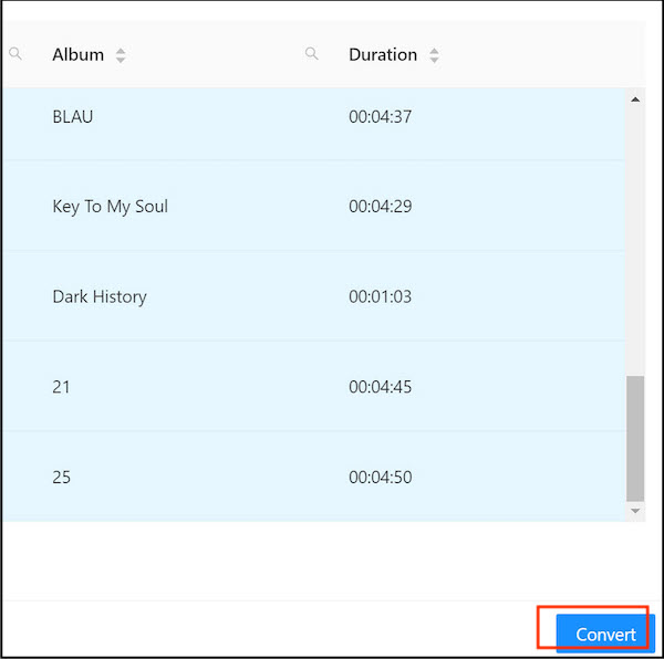 liedjes converteren in ukeysoft Spotify Music Converter