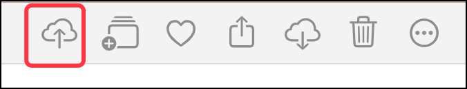 bestanden uploaden naar icloud