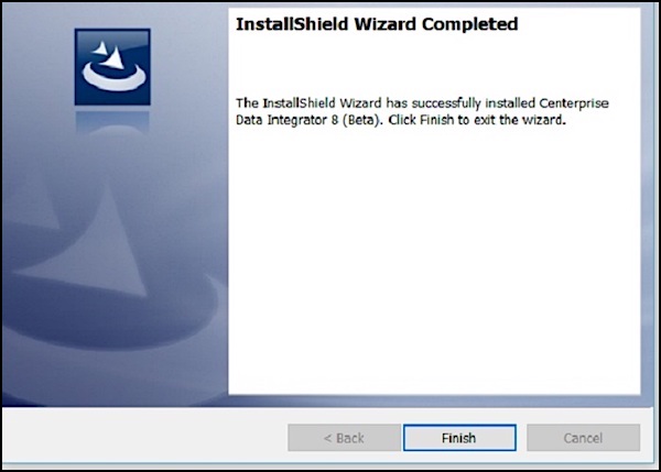 voltooi de installatiewizard