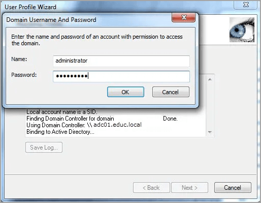 gebruikersprofielwizard - 3