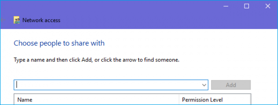 bekijk lijst van alle gedeelde netwerkmappen
