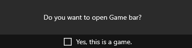 bevestigen om gameplay op pc op te nemen
