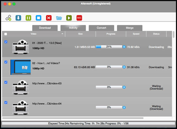 Allavsoft YouTube PlayList Mp3-downloader