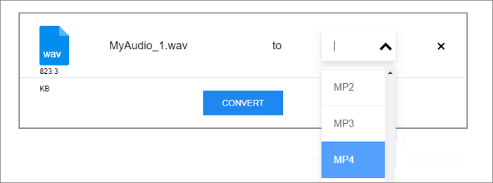 anyconv selecteer mp4-formaat