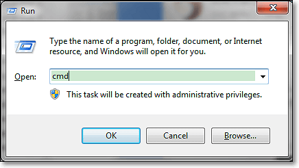 Open het vak Uitvoeren