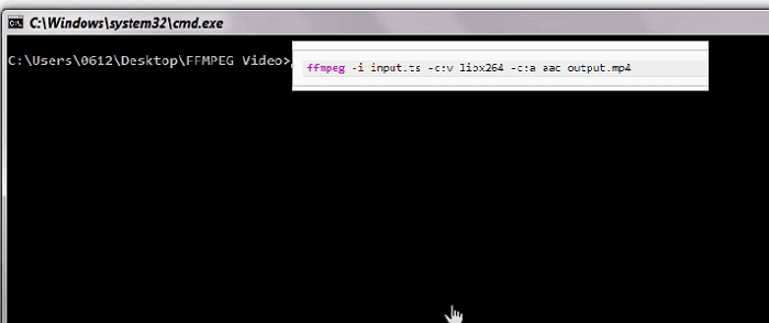 converteer TS naar MP4